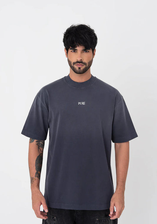 Pure Atelier blue Washed t-shirt PUR19159