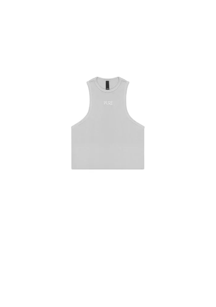 Pure Atelier Grey Crop top PUR19169