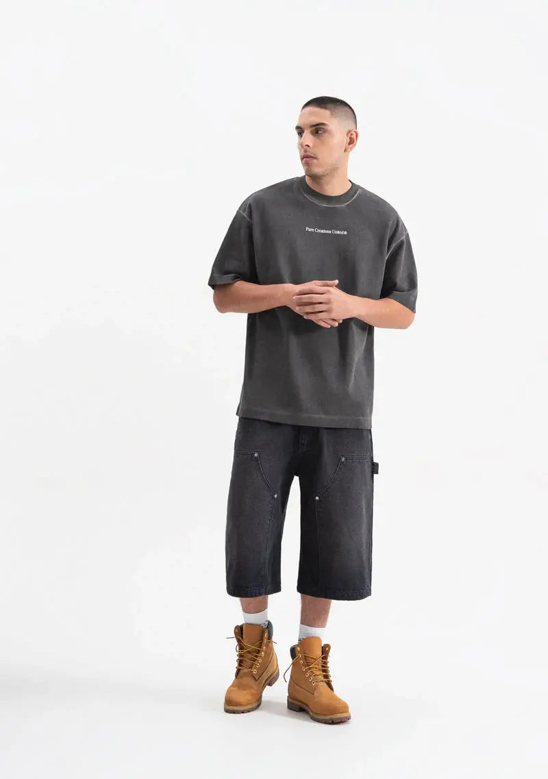 Pure atelier black jorts PUR19235 Shorts