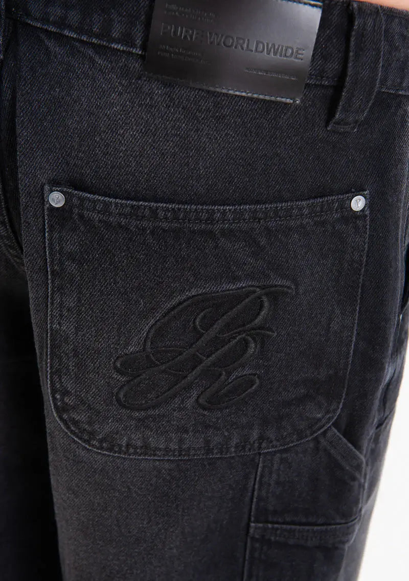 Pure atelier black jorts PUR19235 Shorts