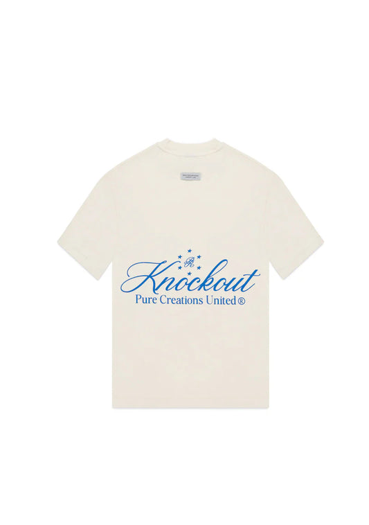 Pure knockout cream t-shirt PUR19466