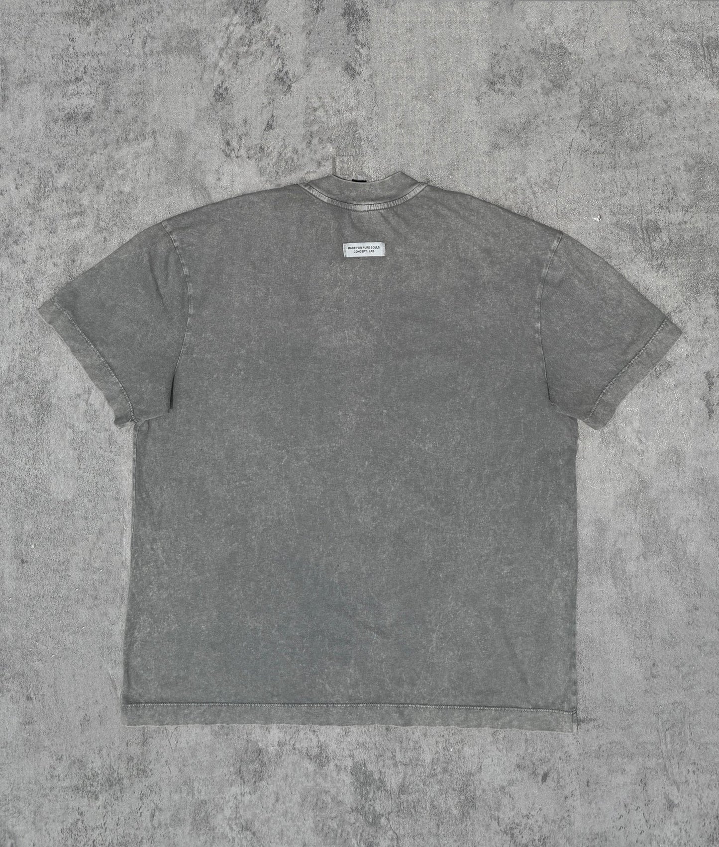 Pure Knockout grey wash Standard t-shirt PUR19469