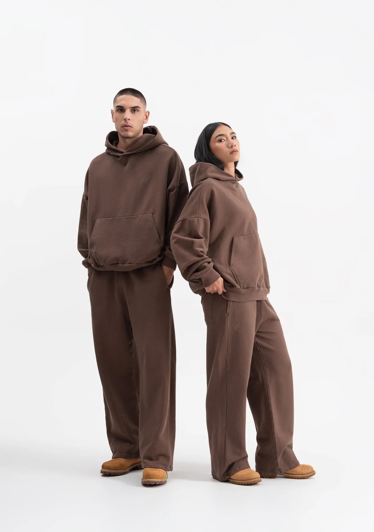Pure knockout brown jogger PUR19479