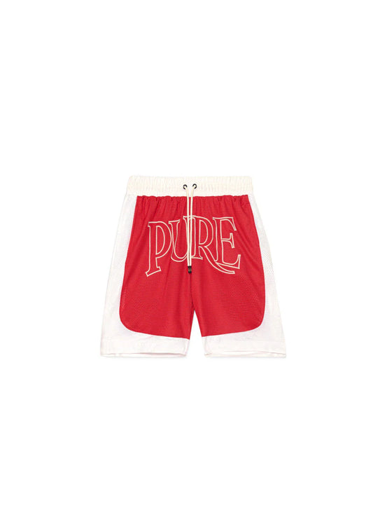 Pure knockout red shorts PUR19481