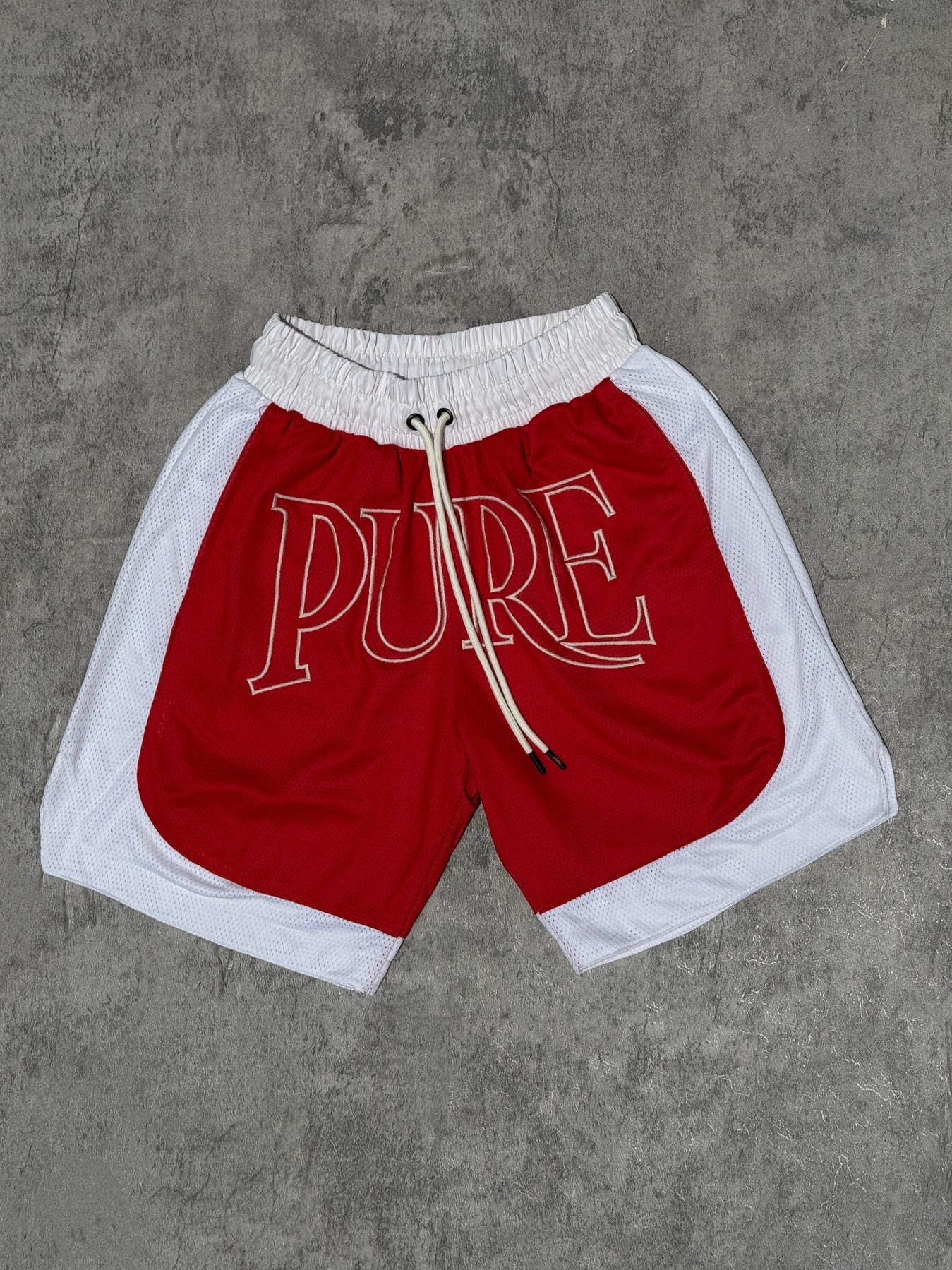Pure knockout red shorts PUR19481