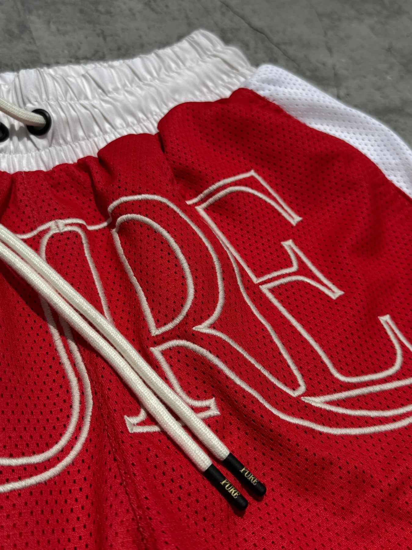 Pure knockout red shorts PUR19481