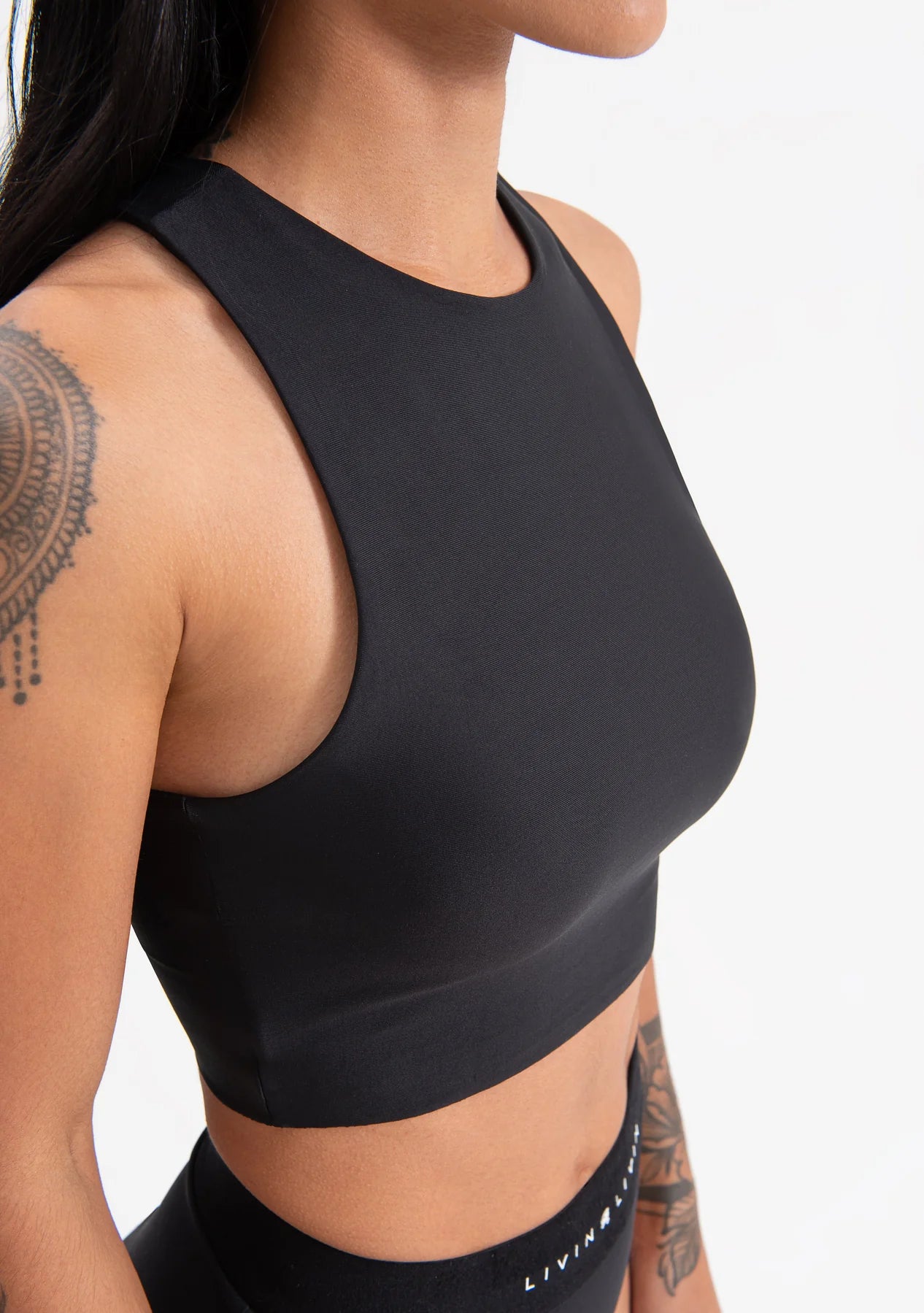 Pure x Livin Black top PUR19482