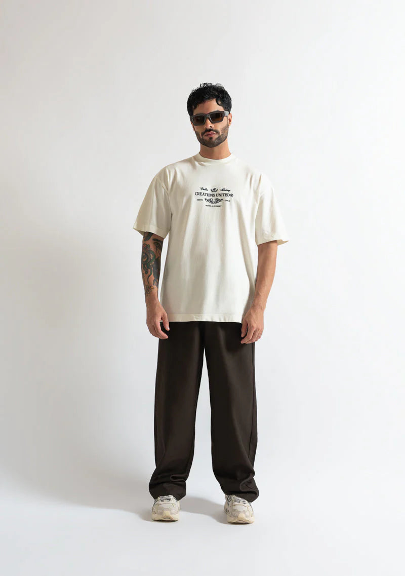 Pure Monclair cream t-shirt PUR19774
