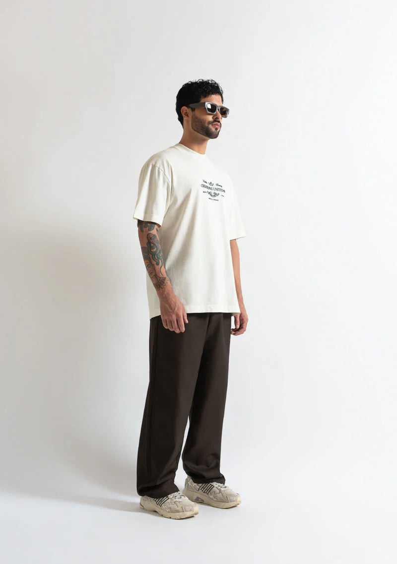 Pure Monclair cream t-shirt PUR19774