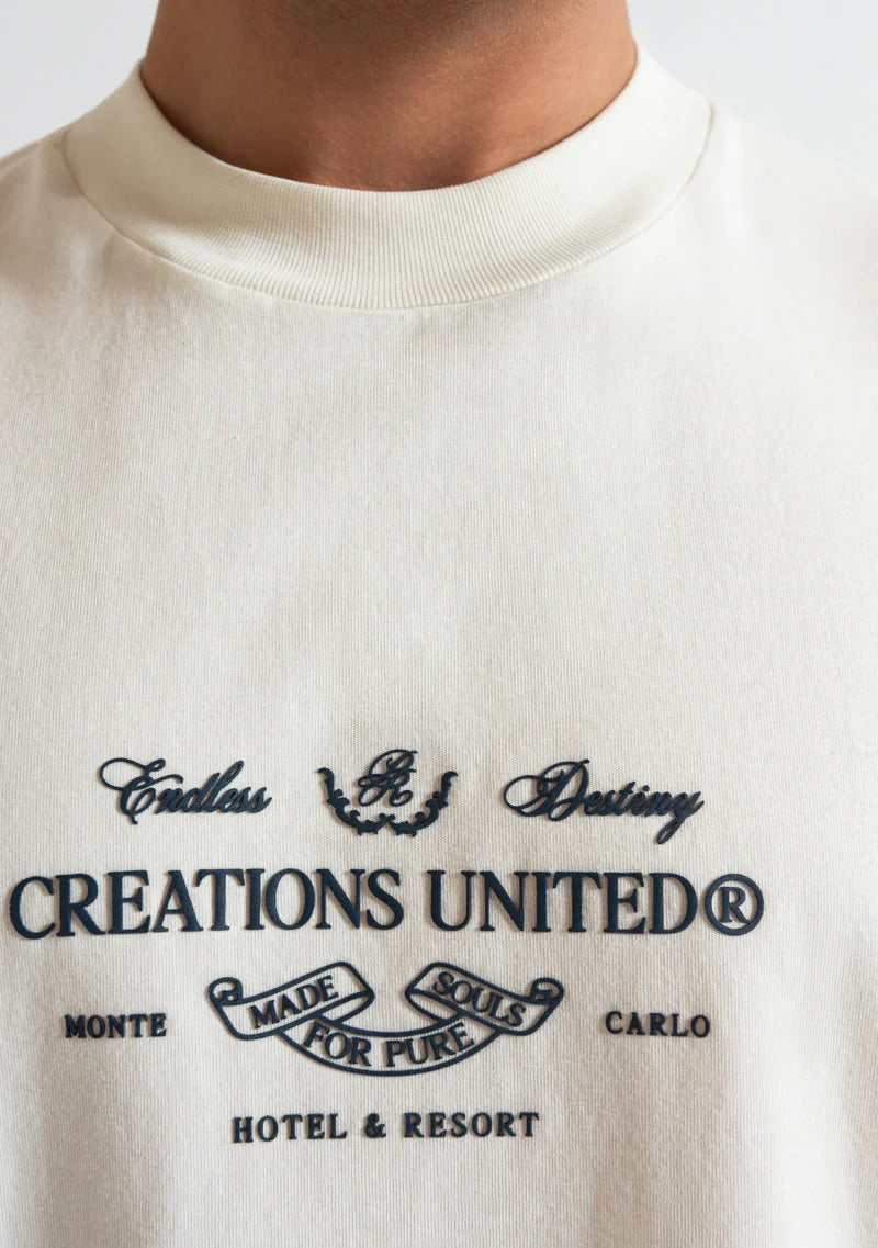 Pure Monclair cream t-shirt PUR19774