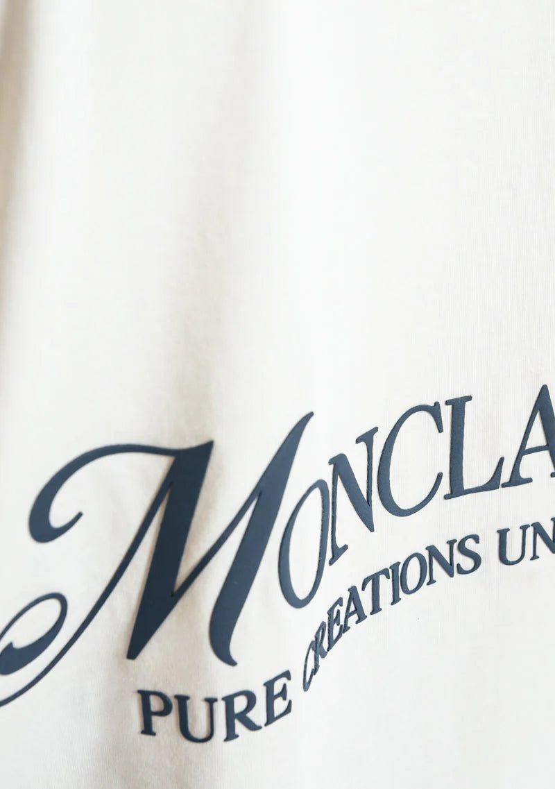 Pure Monclair cream t-shirt PUR19774