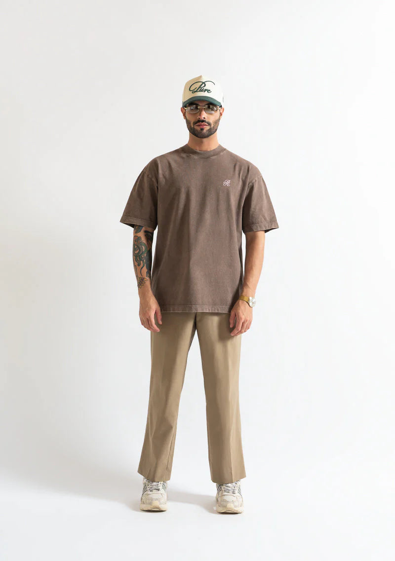 Pure Monclair Brown T-shirt PUR19776