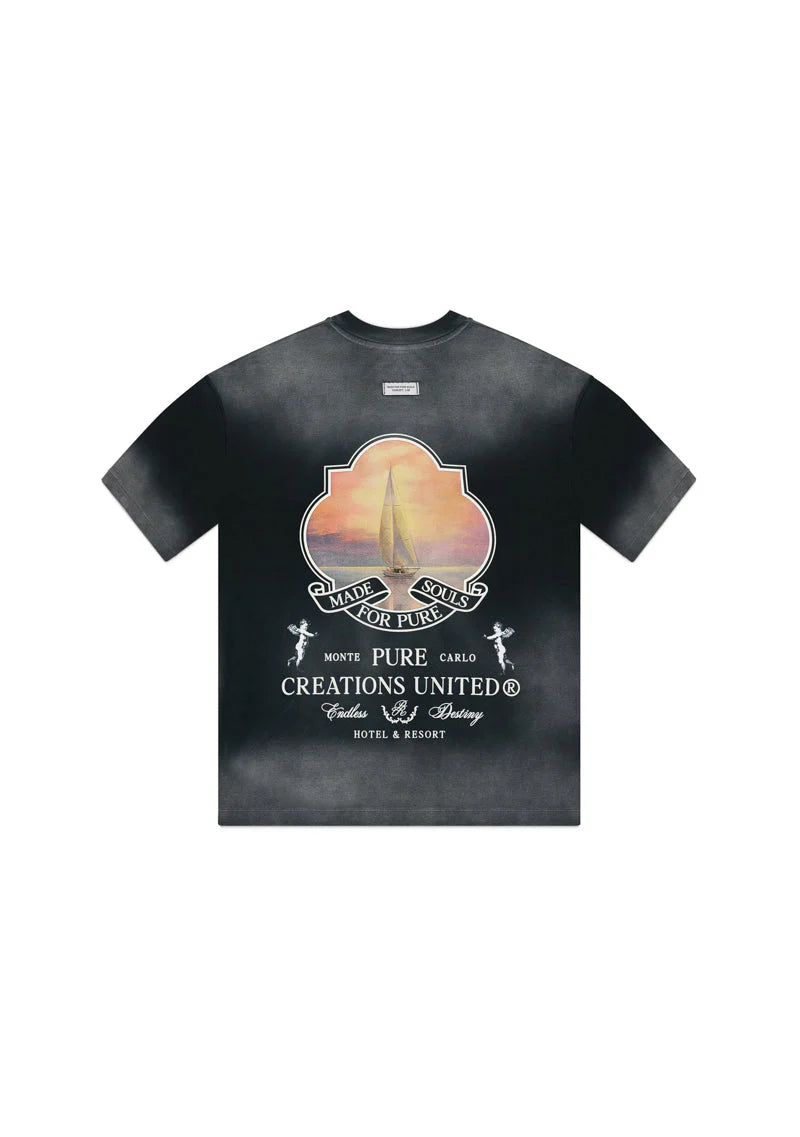 Pure Monclair boat t-shirt PUR19779