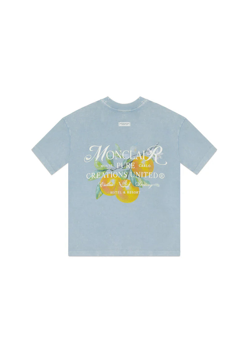 Pure Monclair blue t-shirt PUR19780