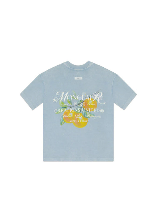 Pure Monclair blue t-shirt PUR19780