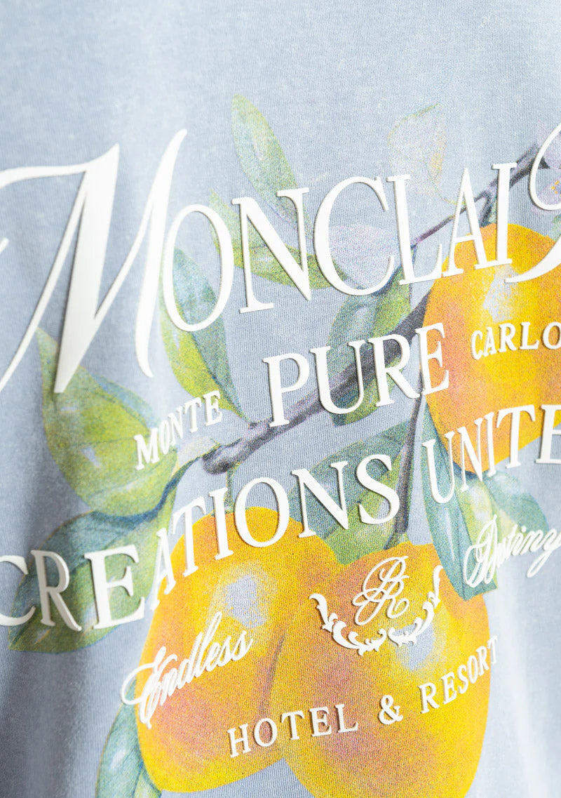 Pure Monclair blue t-shirt PUR19780