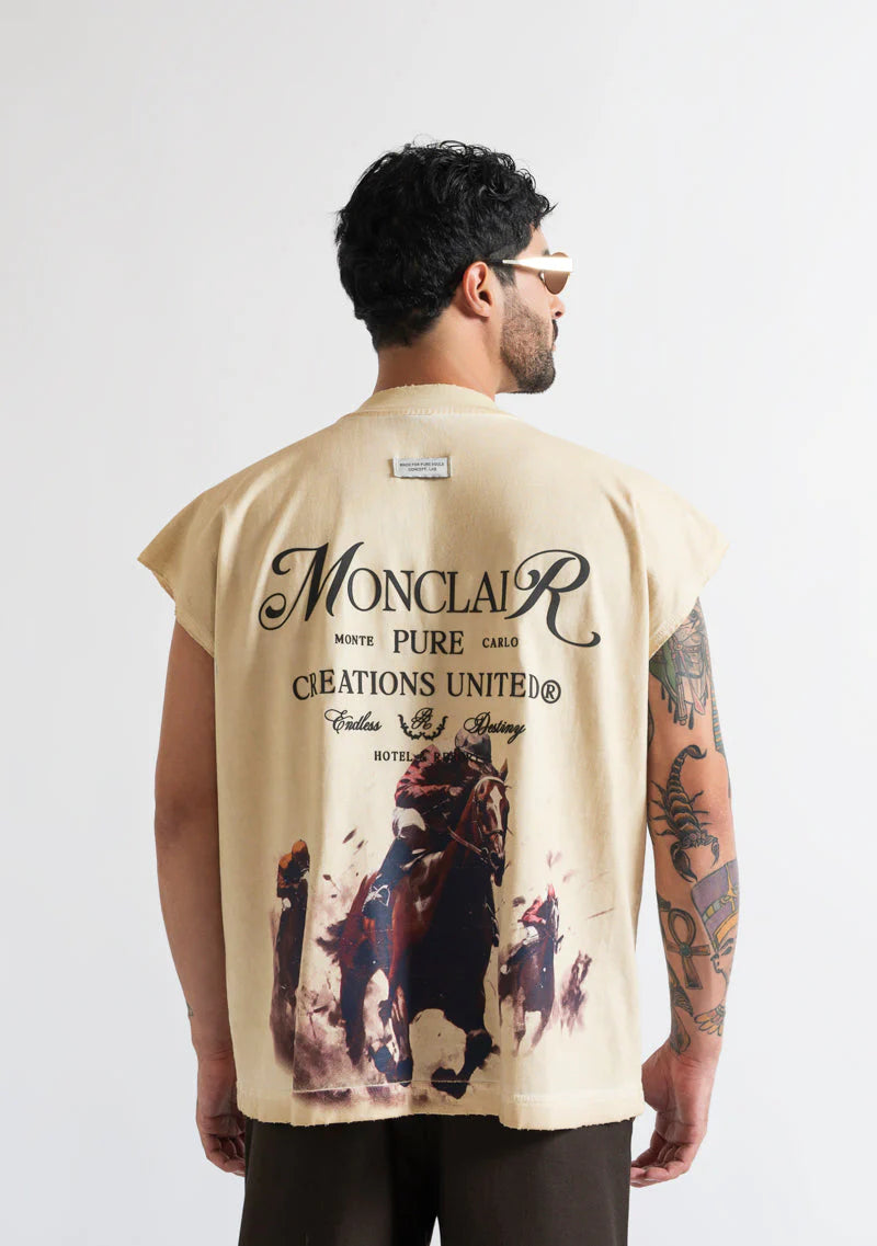 Pure monclair cream tank PUR19782