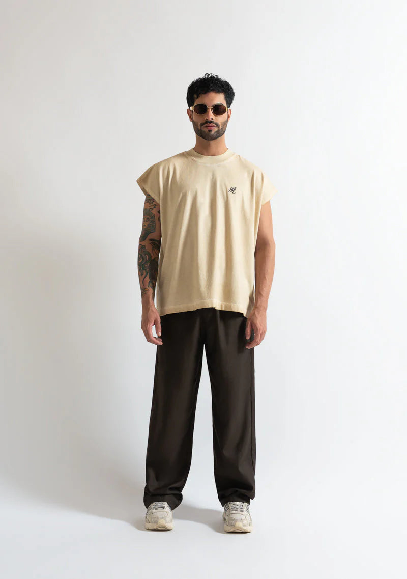 Pure monclair cream tank PUR19782