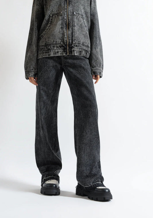 Pure Monclair washed black jean PUR19803