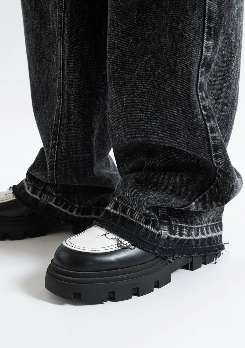 Pure Monclair washed black jean PUR19803