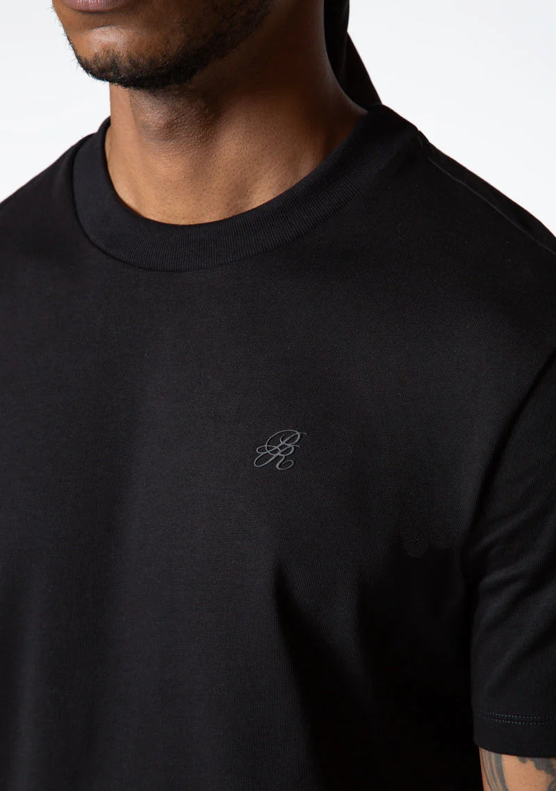 Pure Dopamine black slim t-shirt PUR19829