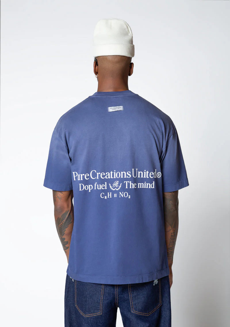 Pure Dopamine blue t-shirt PUR19833
