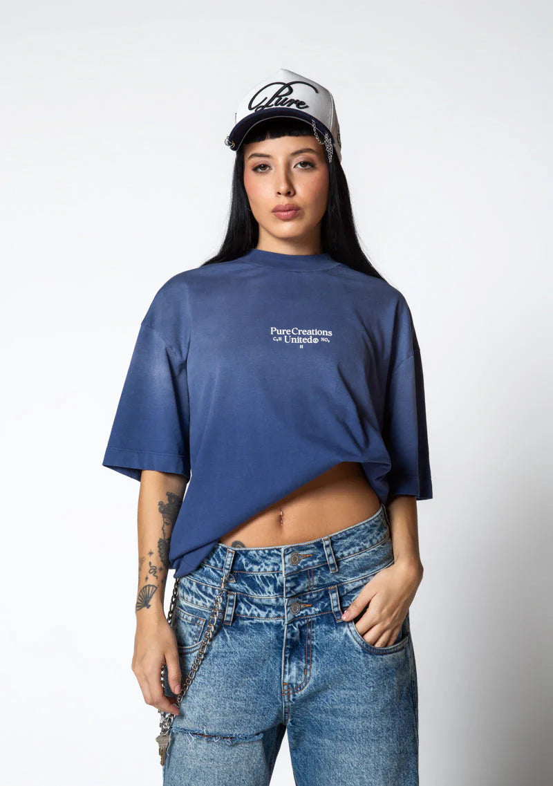 Pure Dopamine blue t-shirt PUR19833
