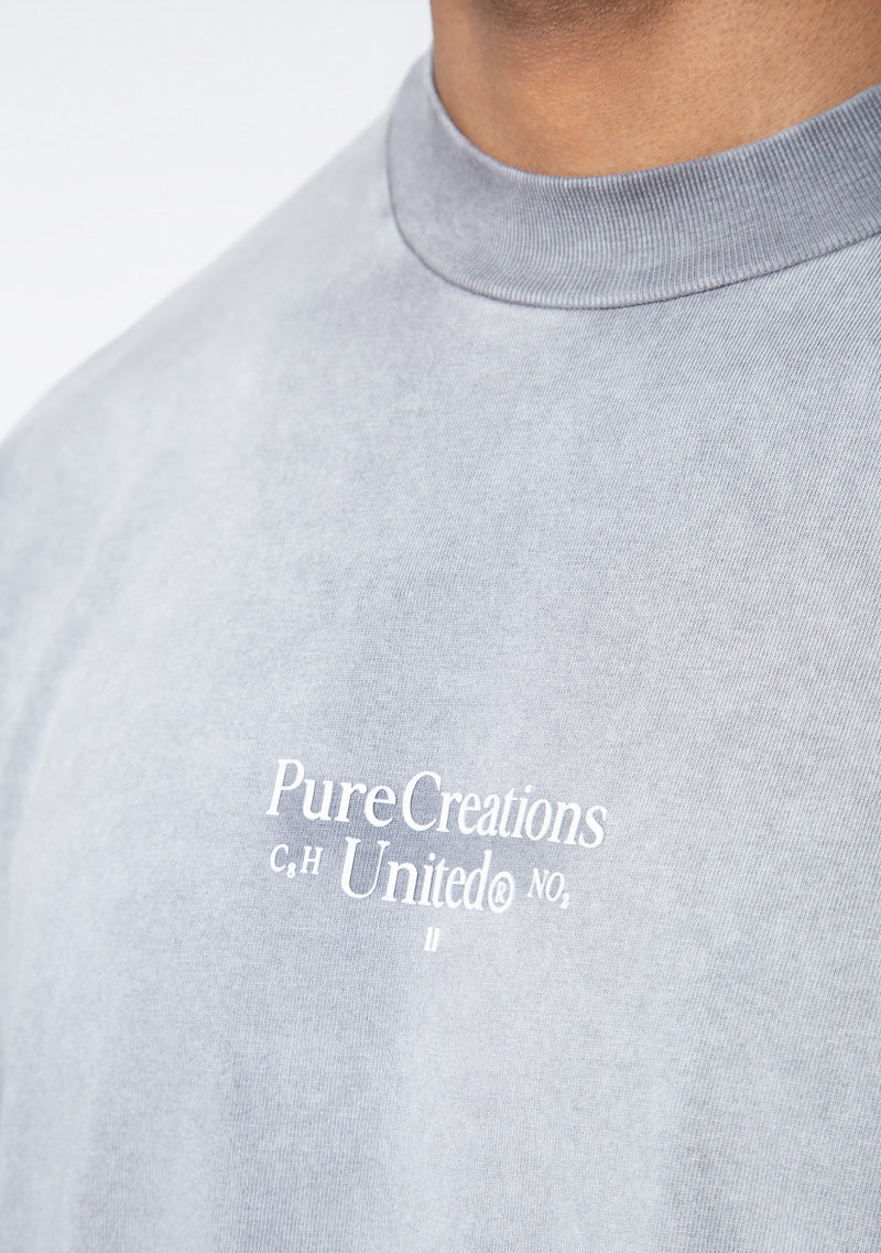 Pure Dopamine black wash t-shirt PUR19835