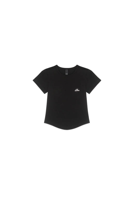Pure Dopamine black crop top PUR19849