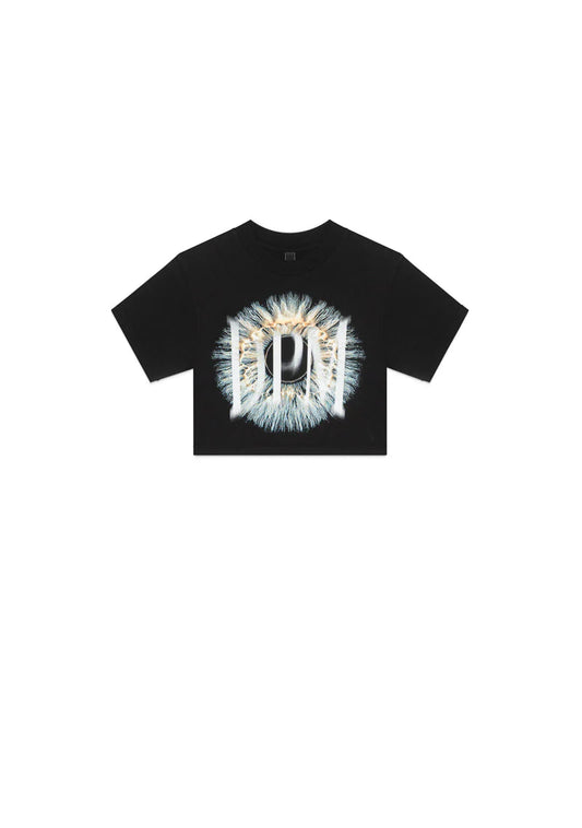 Pure Dopamine black eye crop top PUR19853