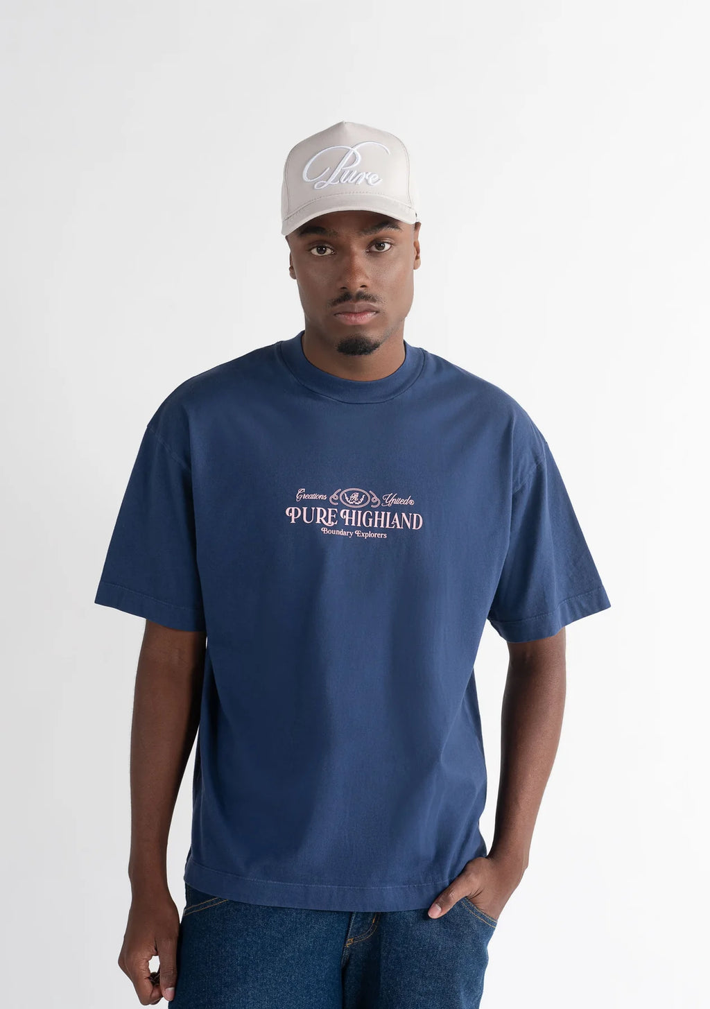 Pure highland blue t-shirt PUR20310