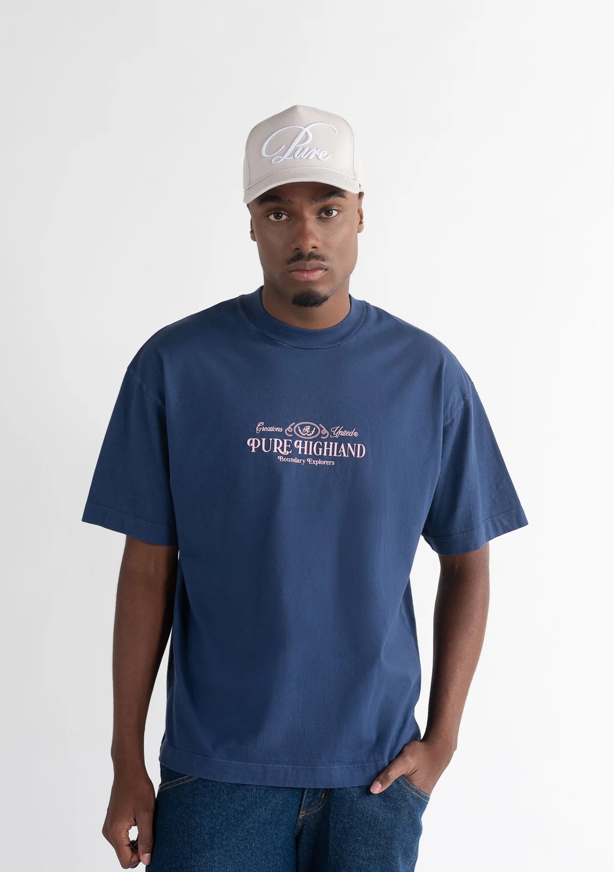 Pure highland blue t-shirt PUR20310