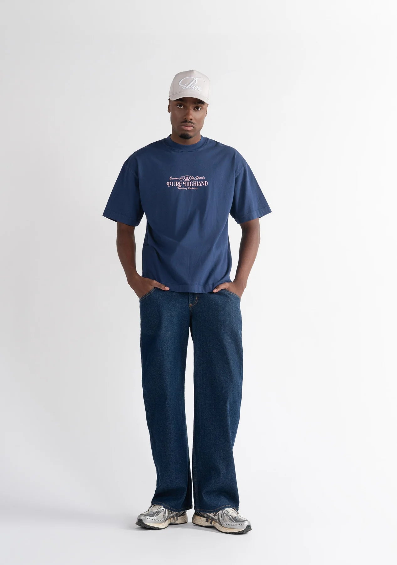 Pure highland blue t-shirt PUR20310