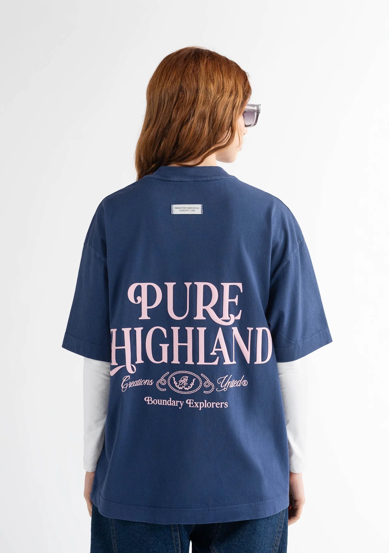 Pure highland blue t-shirt PUR20310