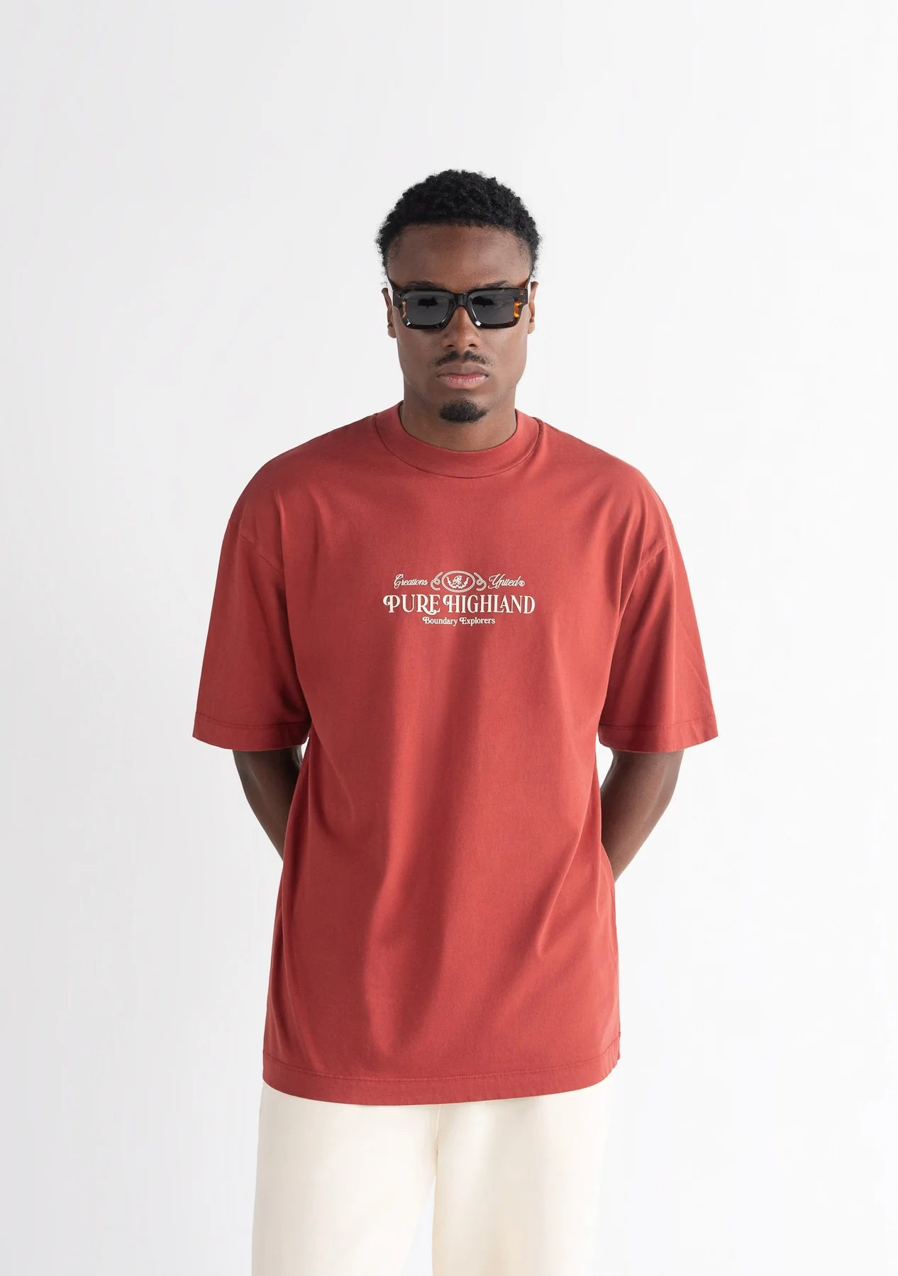 Pure highland red t-shirt PUR20311