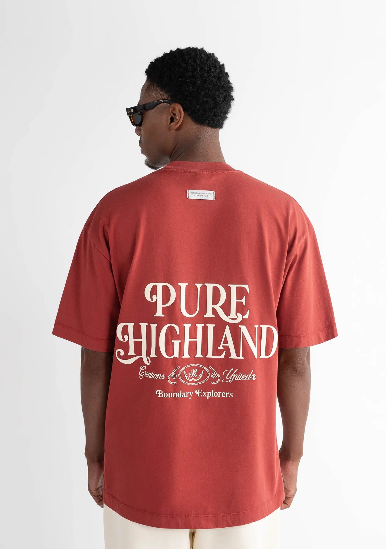 Pure highland red t-shirt PUR20311