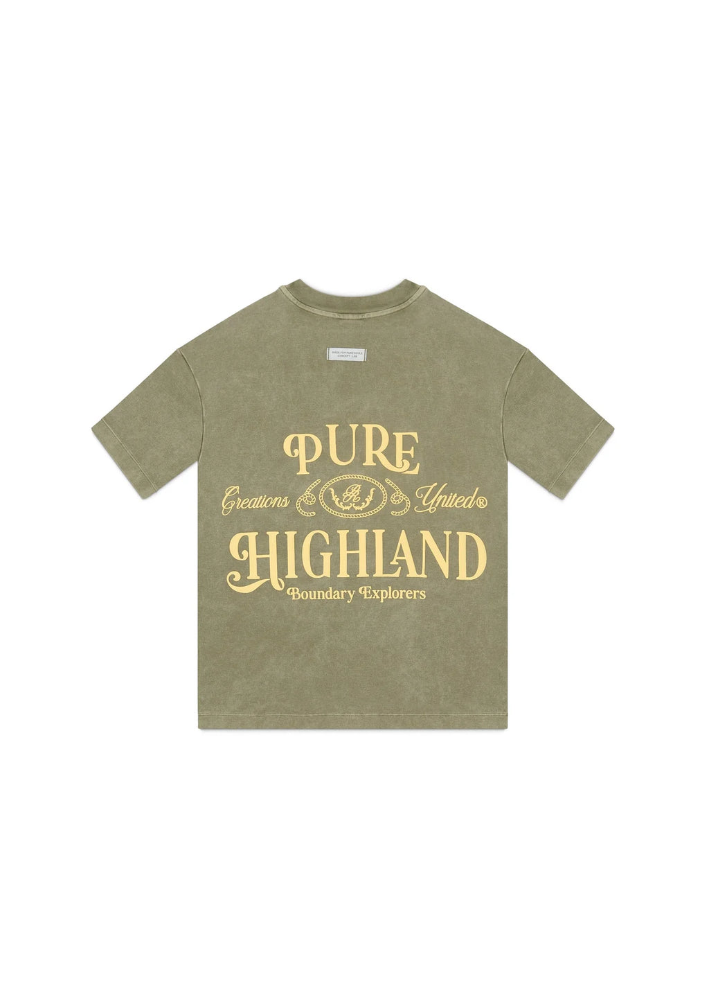 Pure highland green t-shirt PUR20312