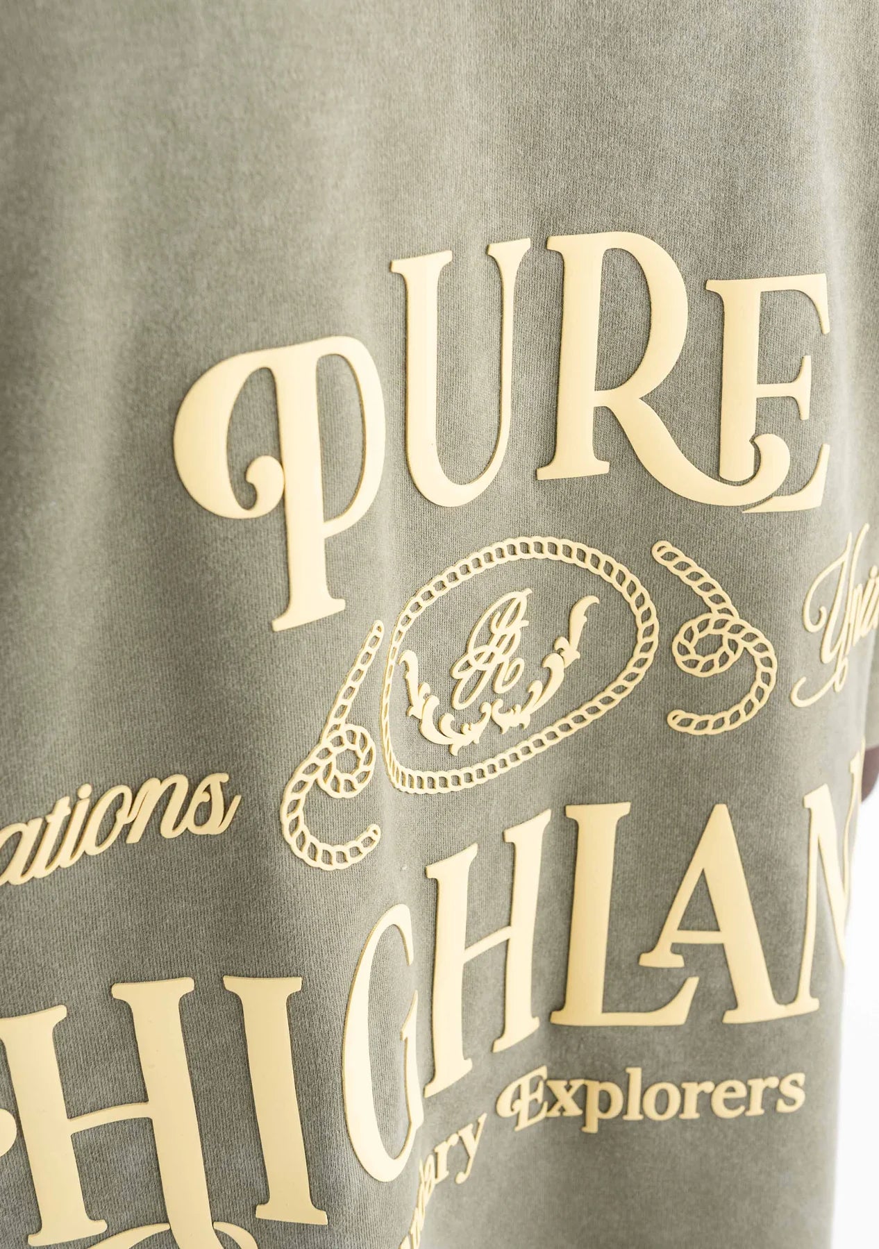 Pure highland green t-shirt PUR20312