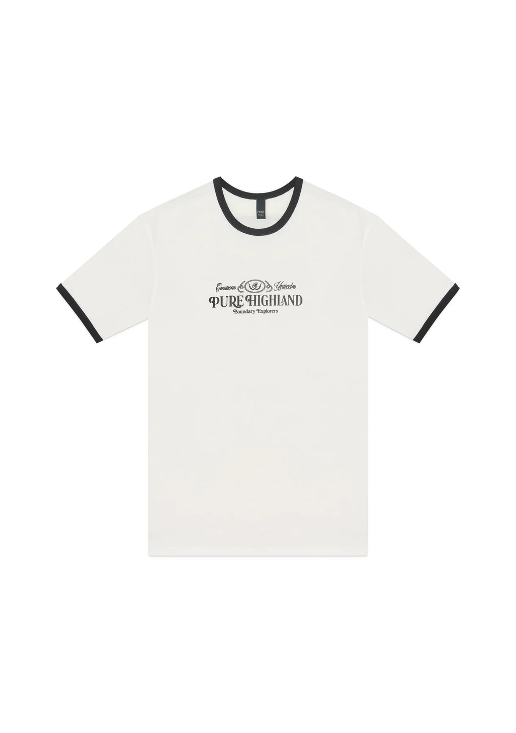 Pure highland contrast t-shirt PUR20314