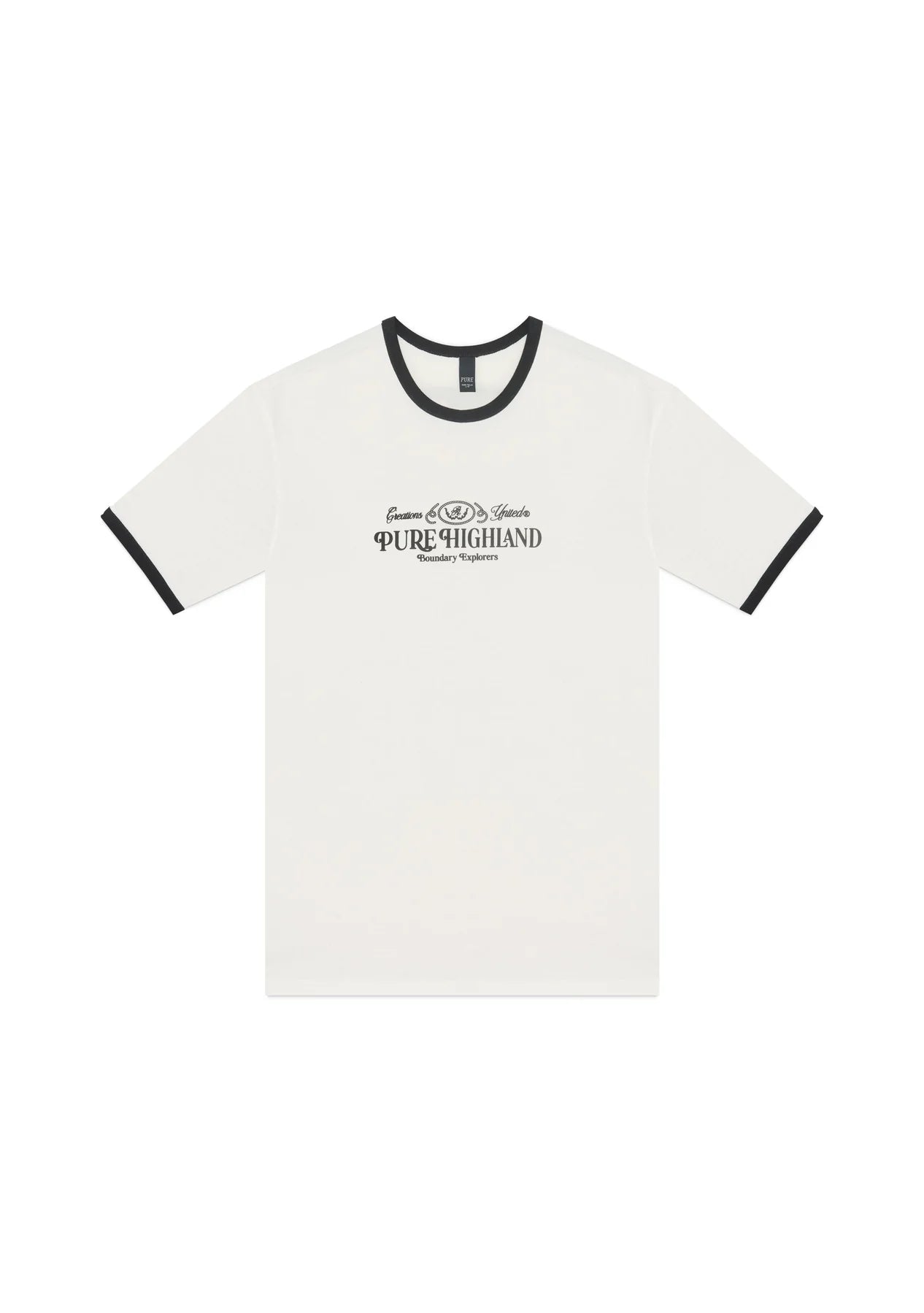 Pure highland contrast t-shirt PUR20314