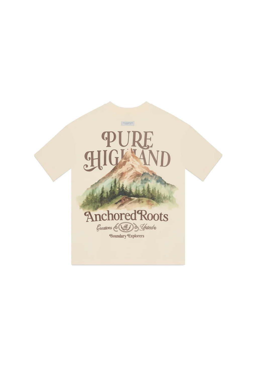 Pure Highland mountain t-shirt PUR20316