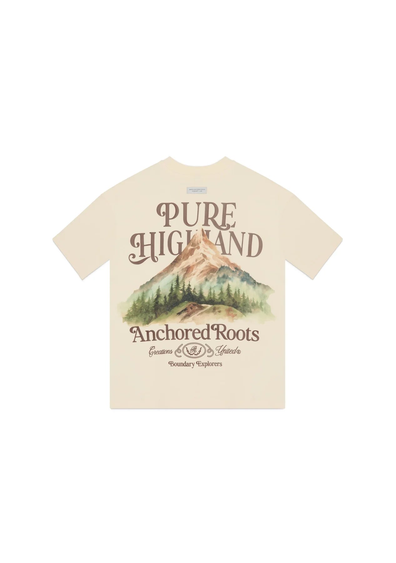 Pure Highland mountain t-shirt PUR20316