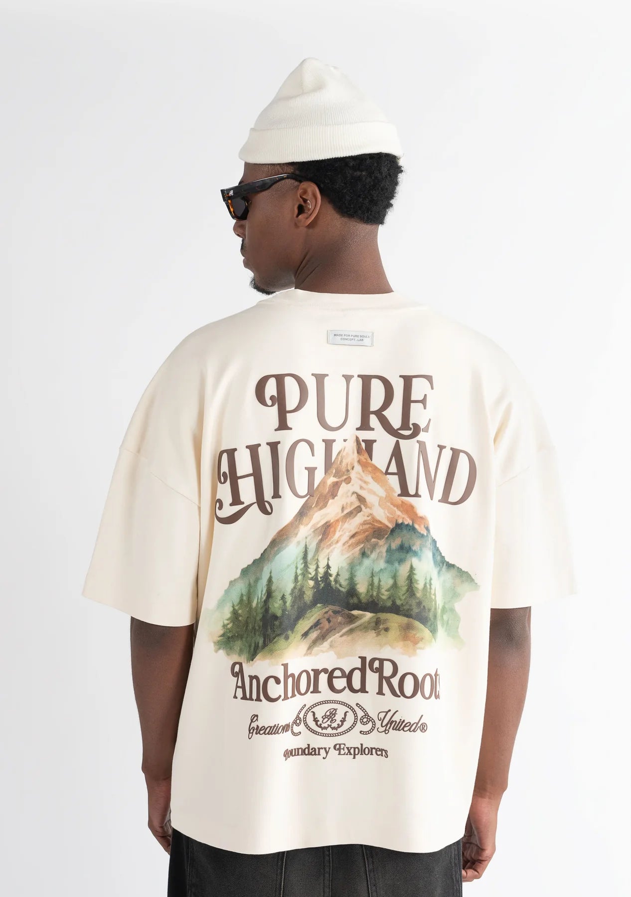 Pure Highland mountain t-shirt PUR20316