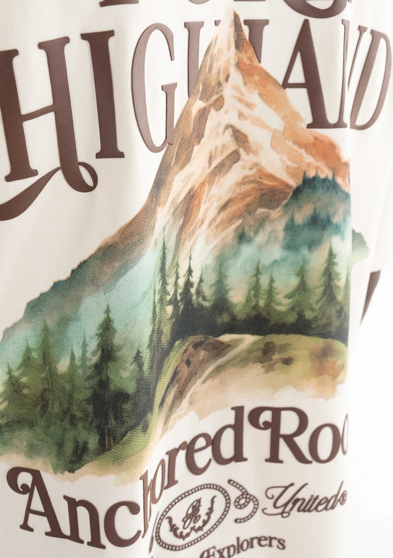 Pure Highland mountain t-shirt PUR20316