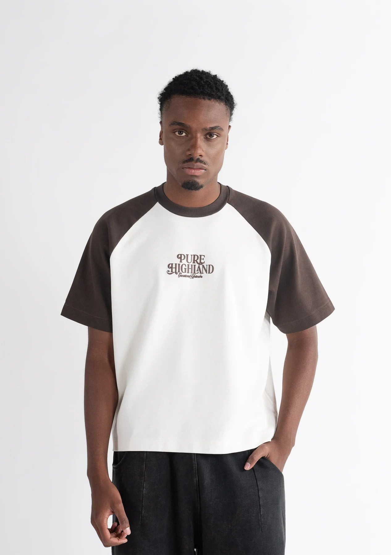 Pure highland ranglan t-shirt PUR20317