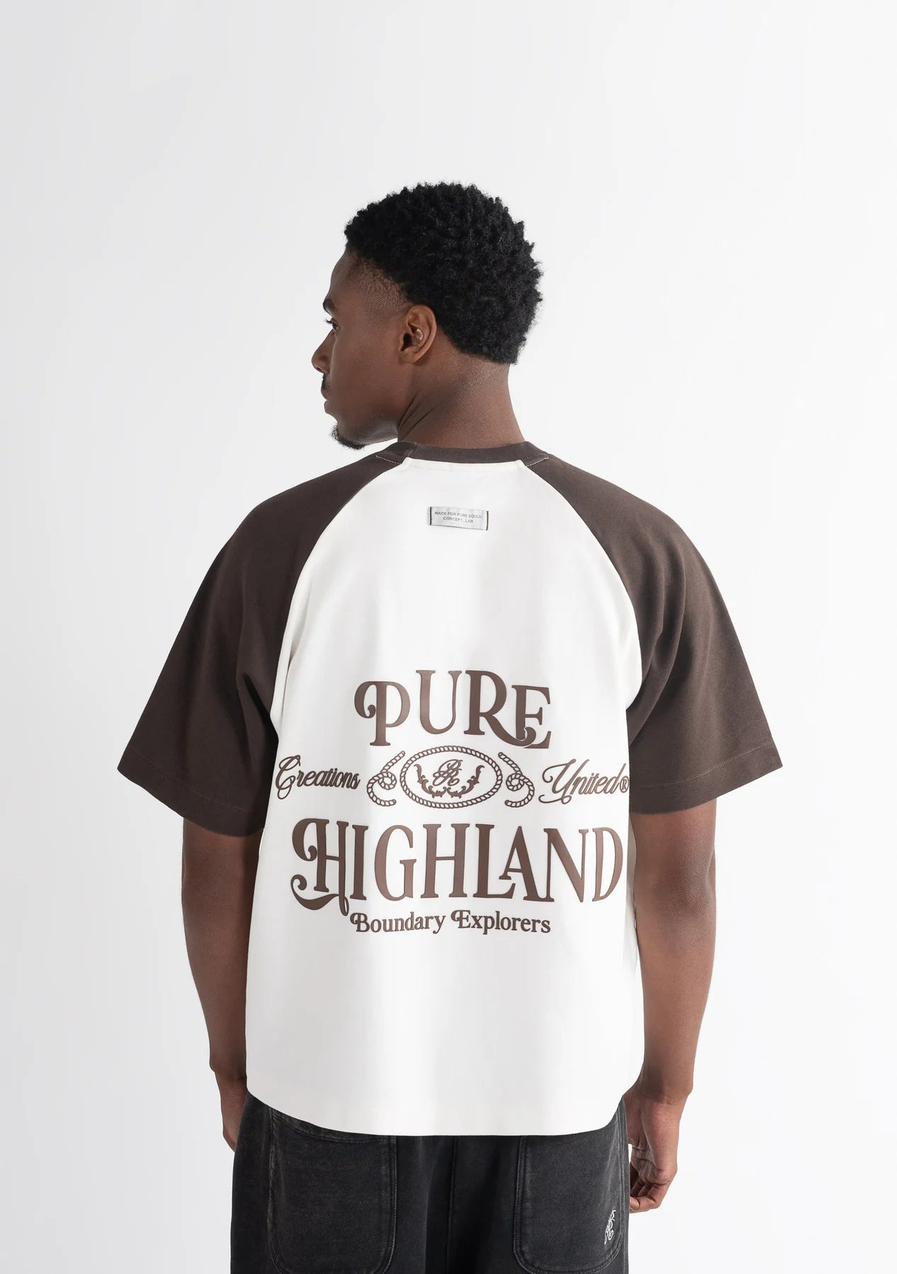 Pure highland ranglan t-shirt PUR20317