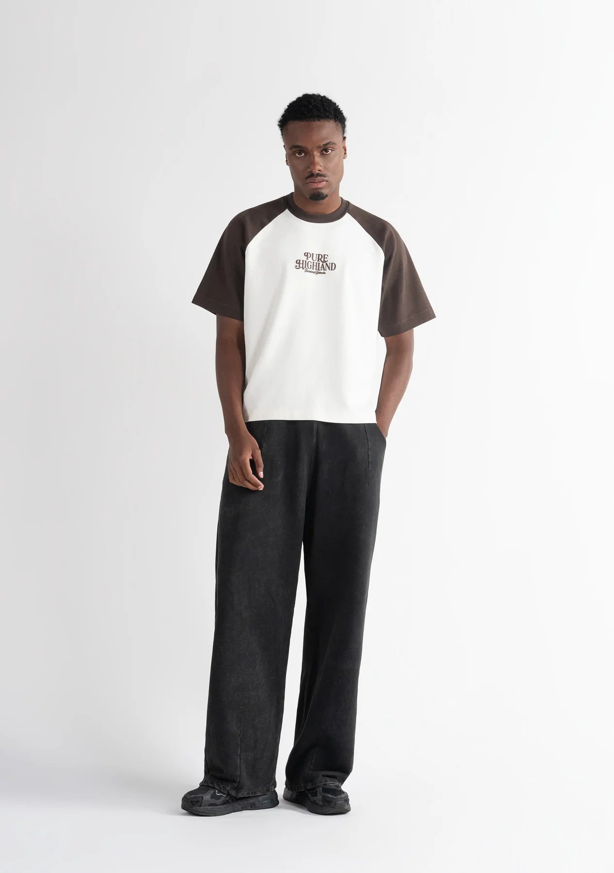 Pure highland ranglan t-shirt PUR20317