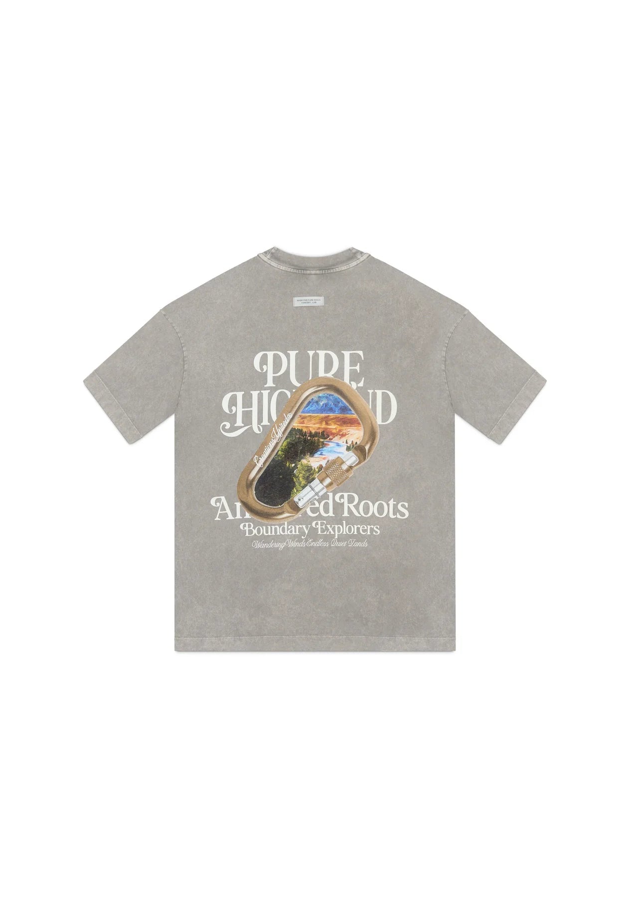 Pure highland carabiner t-shirt PUR20318