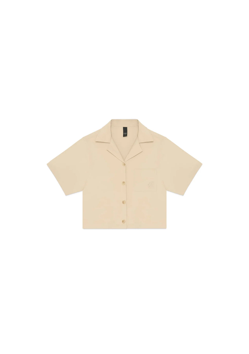 Pure highland taupe women shirt PUR20329