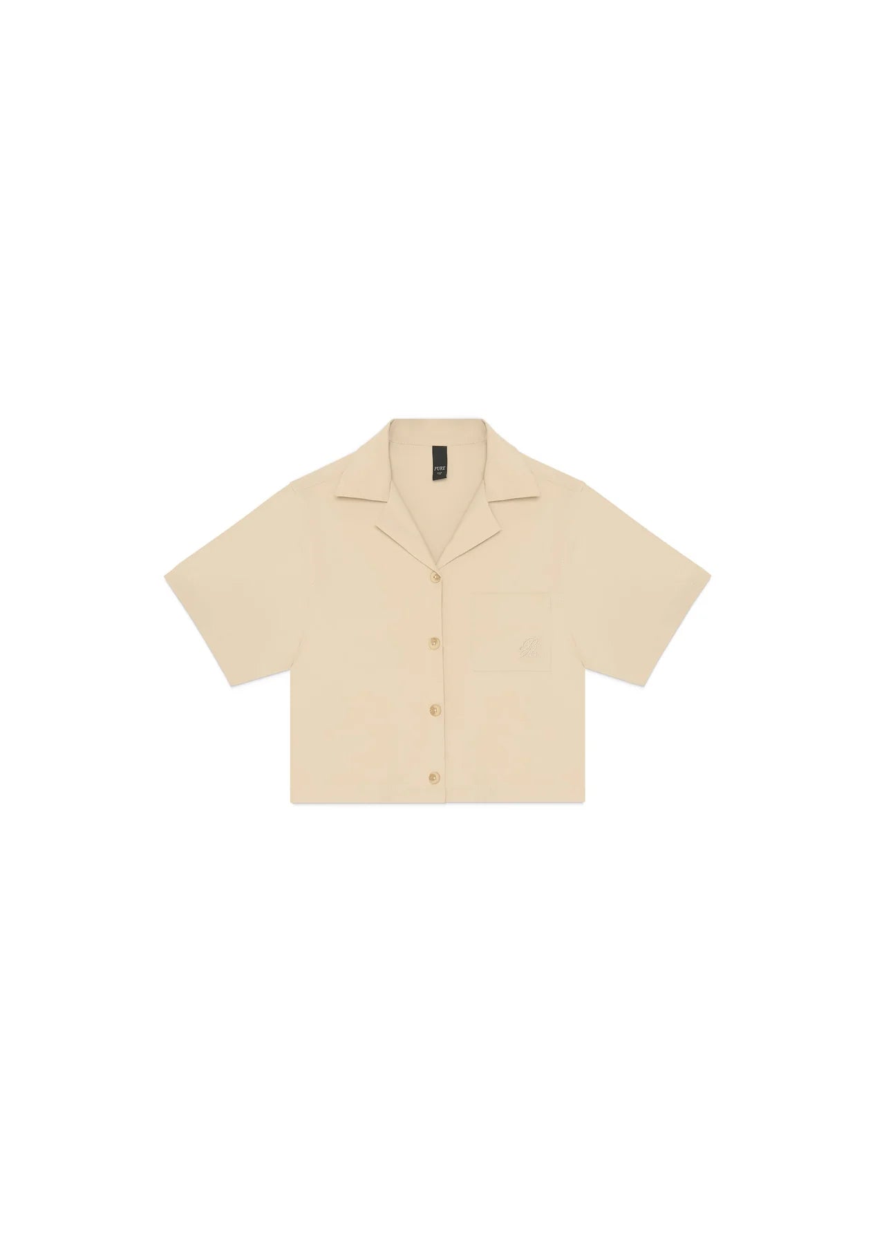 Pure highland taupe women shirt PUR20329